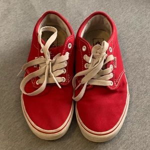 🌶 Vans Chili Pepper Red - Women’s size 9